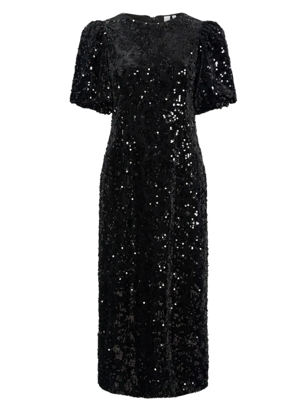 Y.A.S Mekot|Kaikki Mekot Ja Hameet>naisten mekko YASSOFIE 2/4 SEQUIN MIDI DRESS, musta