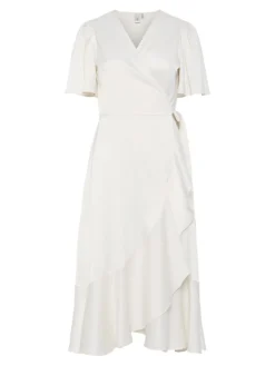 Y.A.S Mekot|Kaikki Mekot Ja Hameet>Naisten Mekko, YASTHEA 2/4 MIDI WRAP DRESS