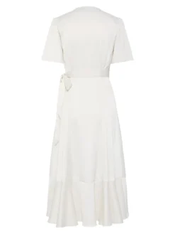 Y.A.S Mekot|Kaikki Mekot Ja Hameet>Naisten Mekko, YASTHEA 2/4 MIDI WRAP DRESS