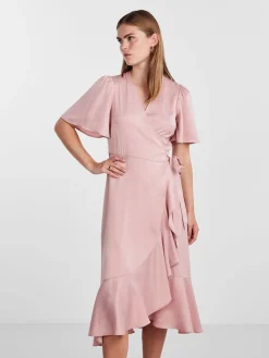 Y.A.S Mekot|Kaikki Mekot Ja Hameet>Naisten Mekko, YASTHEA 2/4 MIDI WRAP DRESS