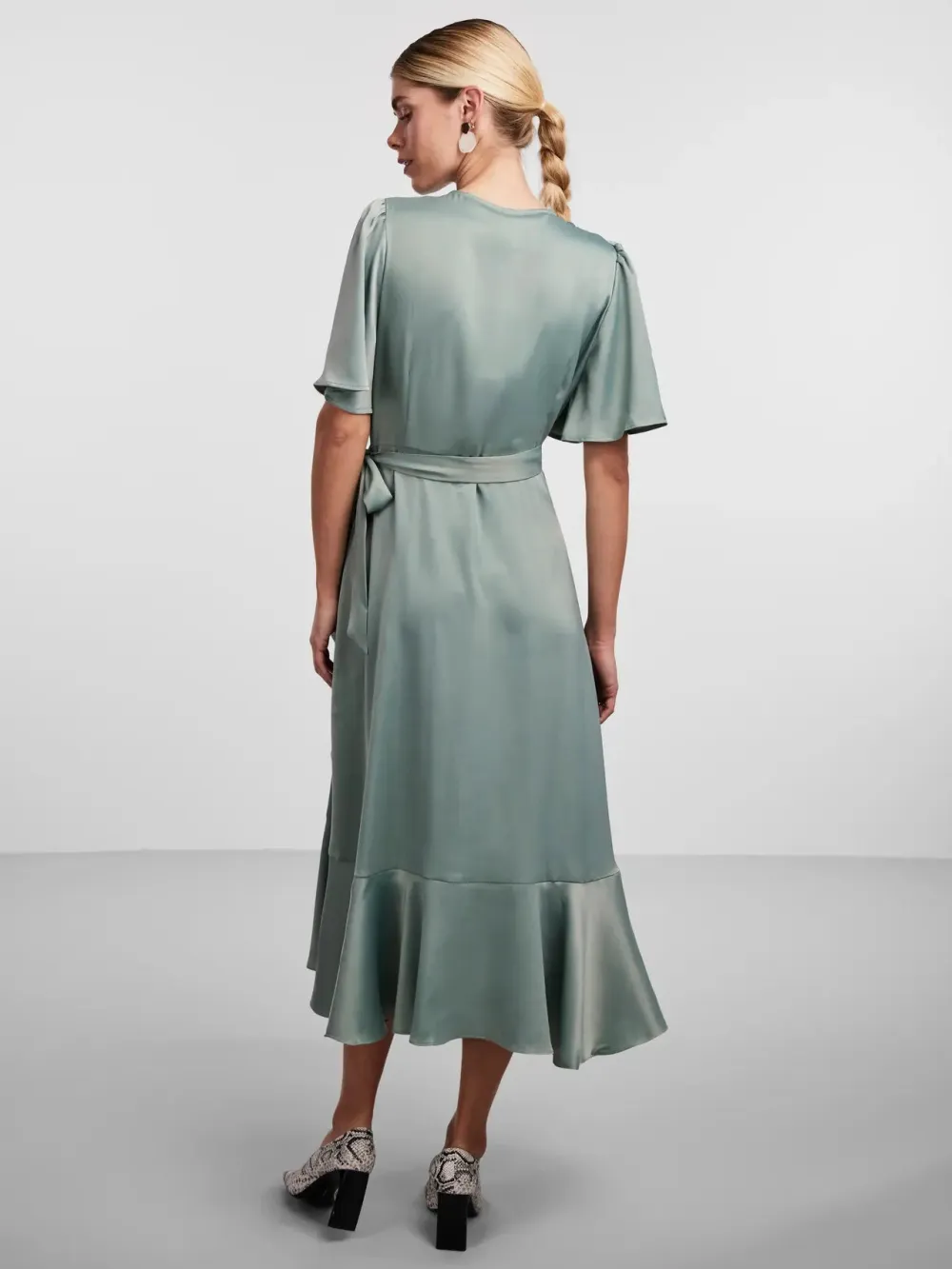 Y.A.S Mekot|Kaikki Mekot Ja Hameet>Naisten Mekko, YASTHEA 2/4 MIDI WRAP DRESS