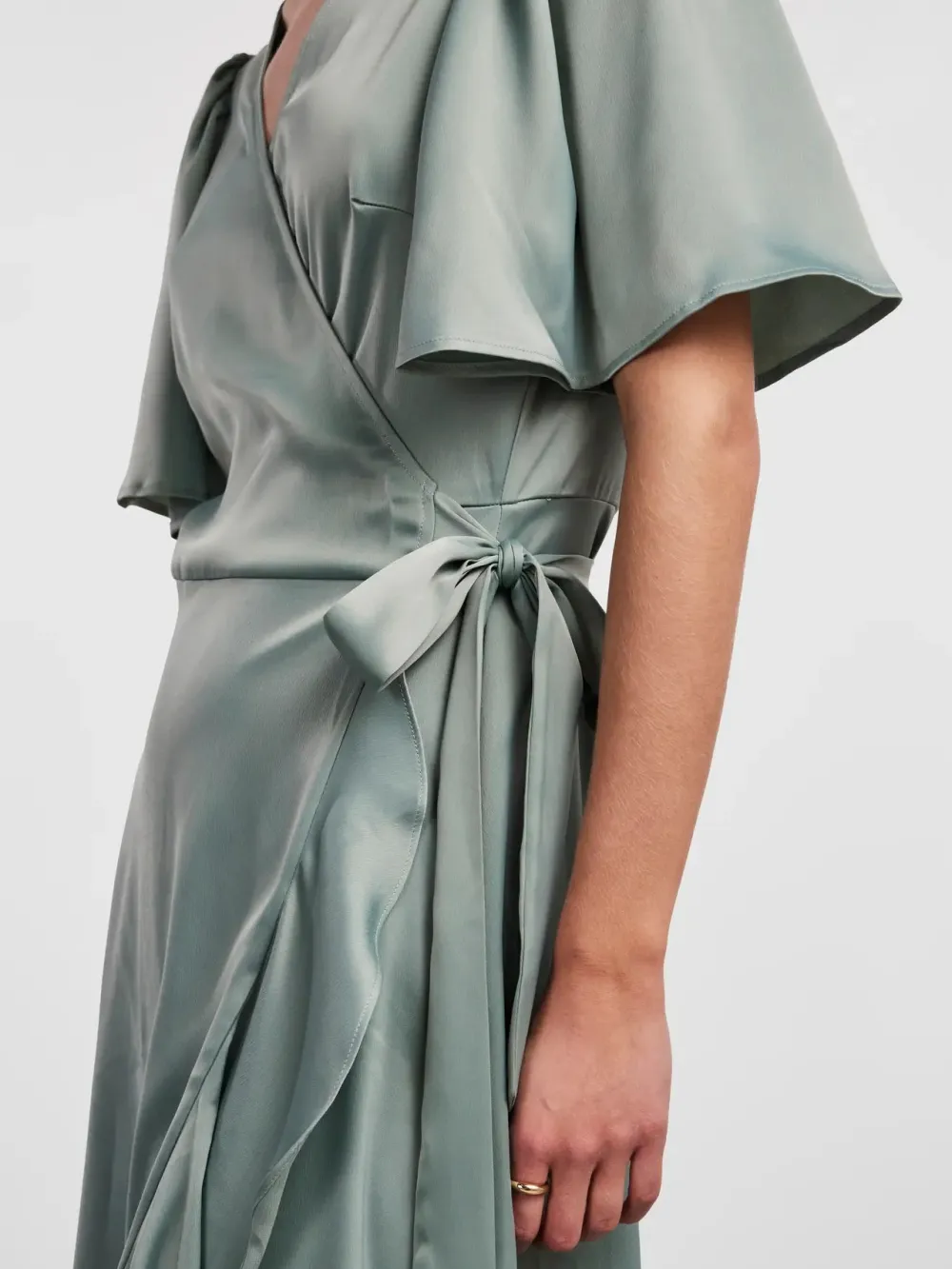 Y.A.S Mekot|Kaikki Mekot Ja Hameet>Naisten Mekko, YASTHEA 2/4 MIDI WRAP DRESS