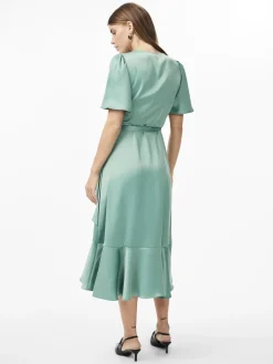 Y.A.S Mekot|Kaikki Mekot Ja Hameet>Naisten Mekko, YASTHEA 2/4 MIDI WRAP DRESS