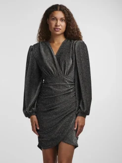 Y.A.S Mekot|Kaikki Mekot Ja Hameet>Naisten Mekko, YASTIKKA LS GLITTER DRESS NOOS