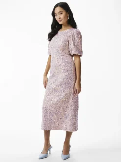 Y.A.S Mekot|Kaikki Mekot Ja Hameet>Naisten Midimekko, YASMAJA SEQUIN 2/4 MIDI DRESS