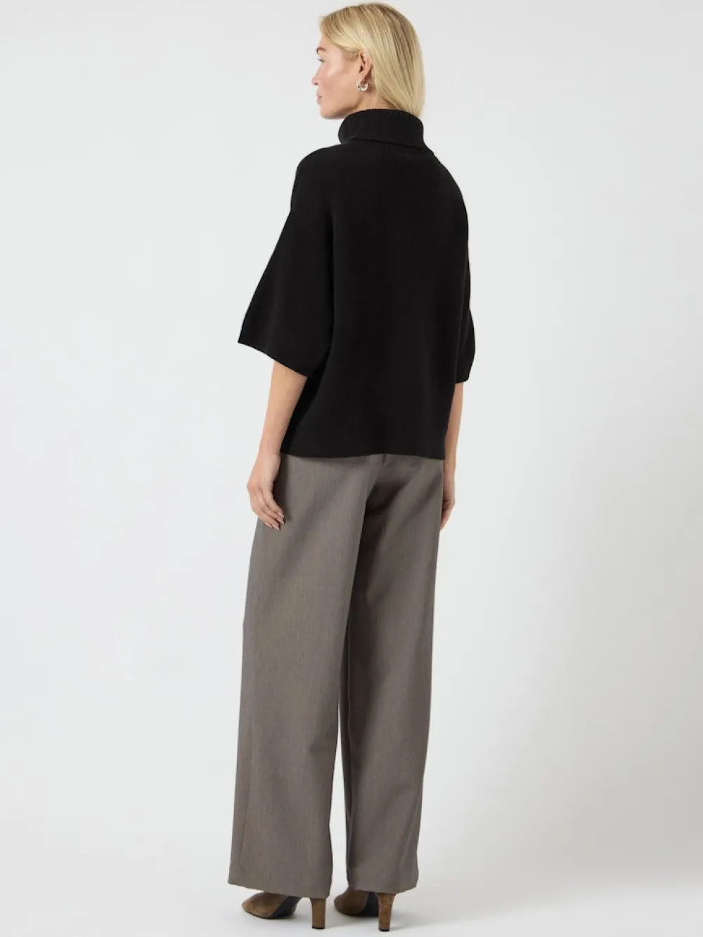 Y.A.S Neulepuserot|Kaikki Neuleet>naisten neulepusero, YASEMILA 2/4 WOOL KNIT PULLOVER S. NOOS