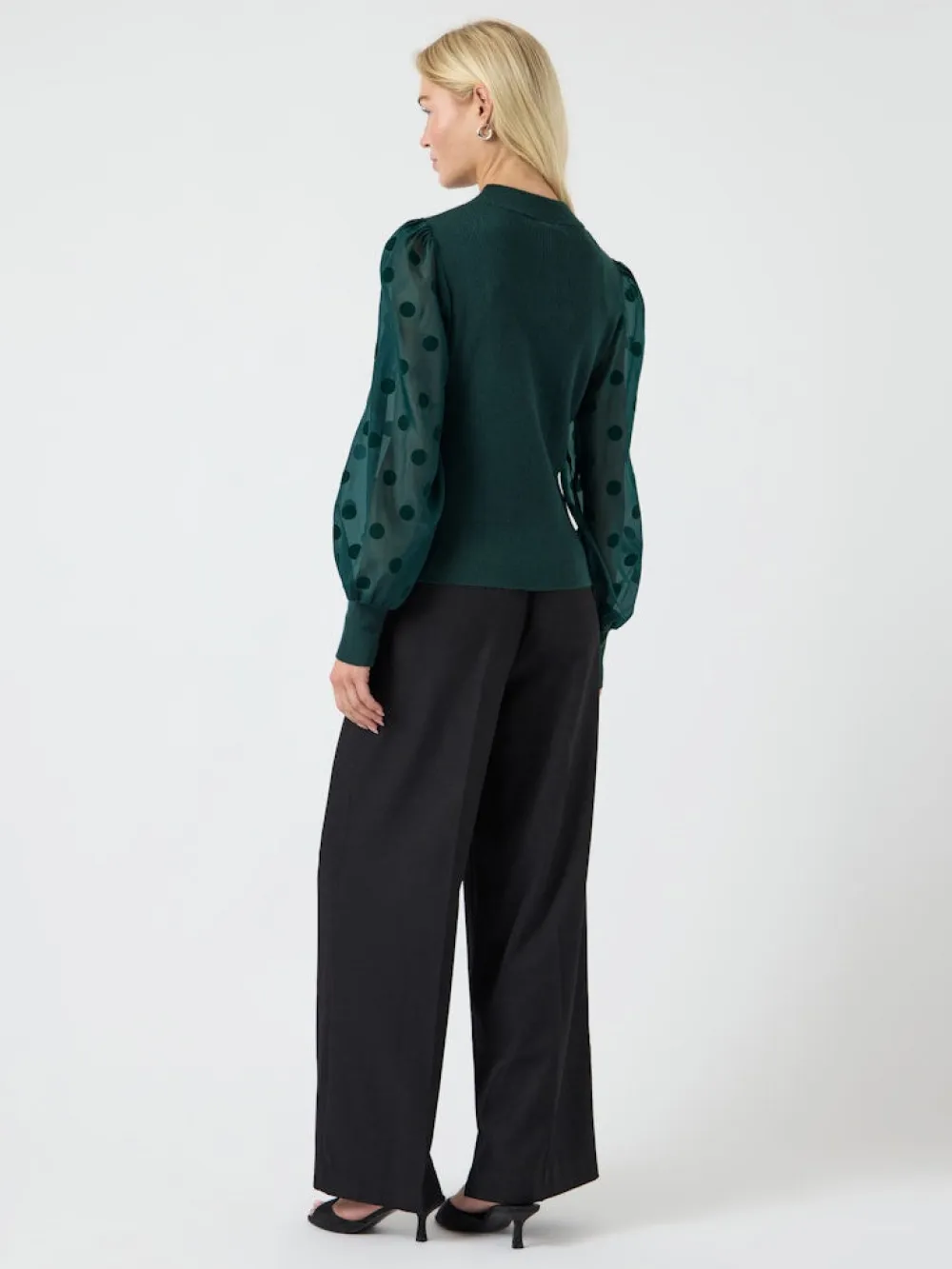 Y.A.S Neulepuserot|Kaikki Neuleet>naisten pusero, YASDOTME LS KNIT PULLOVER