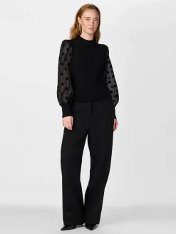 Y.A.S Kaikki Paidat|Neulepuserot>naisten pusero, YASDOTME LS KNIT PULLOVER