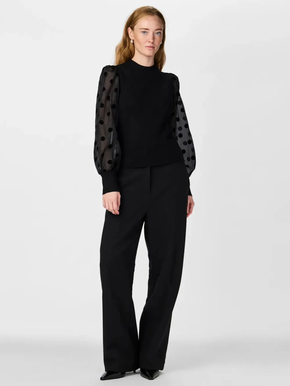 Y.A.S Kaikki Paidat|Neulepuserot>naisten pusero, YASDOTME LS KNIT PULLOVER