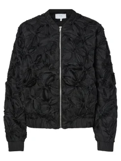 Y.A.S Bleiserit|Kevättakit>naisten takki YASMARIA LS BOMBER JACKET, musta