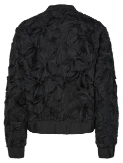 Y.A.S Bleiserit|Kevättakit>naisten takki YASMARIA LS BOMBER JACKET, musta