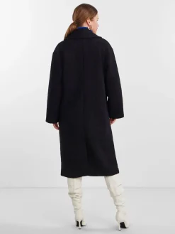 Y.A.S Talvitakit|Villakangastakit>Naisten Villakangastakki, YASMILA LS WOOL MIX COAT NOOS