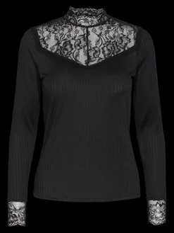 Y.A.S Pitkähihaiset Paidat|Kaikki Paidat>pusero, YASBLACE LS TOP